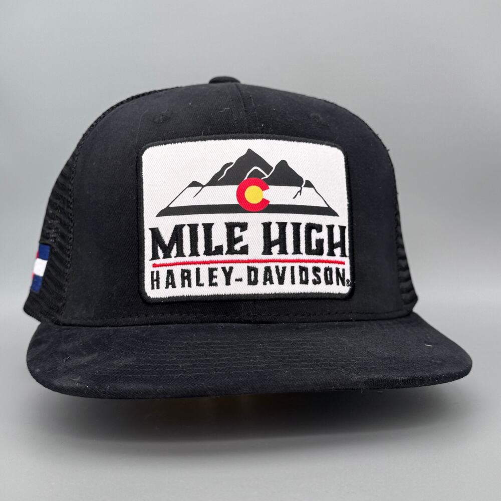 Mile High Harley-Davidson 'PATCH' Mile High Custom Snapback